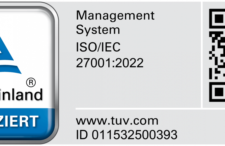 Trigonum TUeV Zertifikat